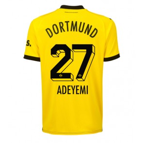 Borussia Dortmund Karim Adeyemi #27 Replika Hjemmebanetrøje 2023-24 Kortærmet